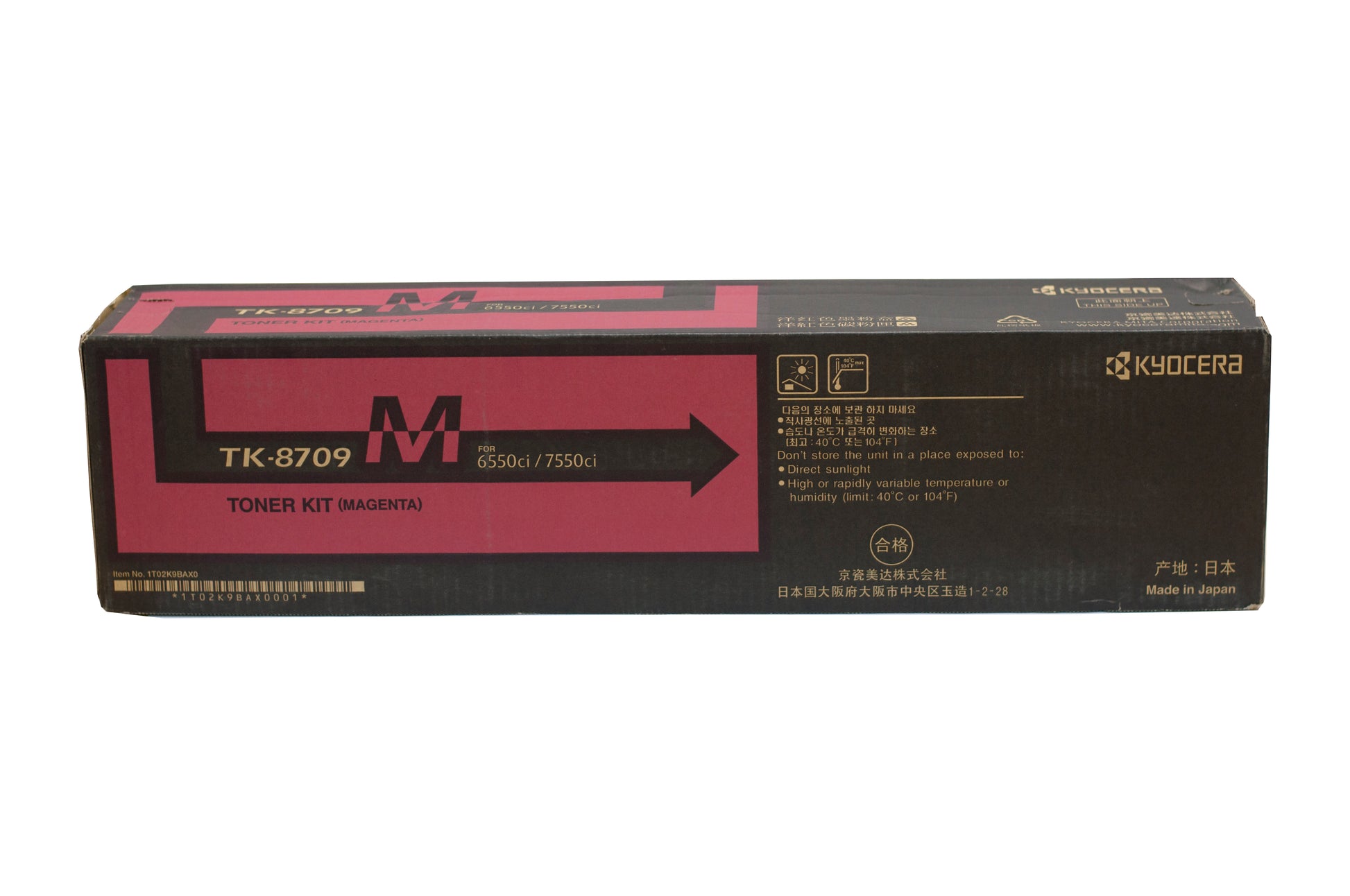 Kyocera Tk8709 OEM Copier Toner Cartridge 30000Pg Magenta_9026682_TK-8709M