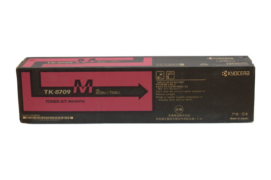 Kyocera Tk8709 OEM Copier Toner Cartridge 30000Pg Magenta_9026682_TK-8709M