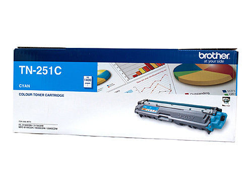 Brother TN-251C OEM Laser Toner Cartridge Cyan_1020647_TN-251C