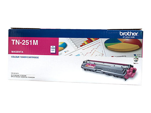 Brother TN-251M OEM Laser Toner Cartridge Magenta_9005756_TN-251M