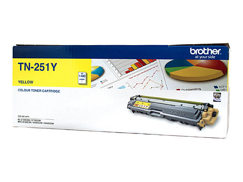 Brother Compatible Laser Toner Cartridge TN-251 Yellow_1032486_TN-251Y