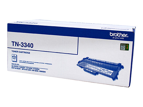 Brother TN-3340 OEM Laser Toner Cartridge Black_1014364_BN3340