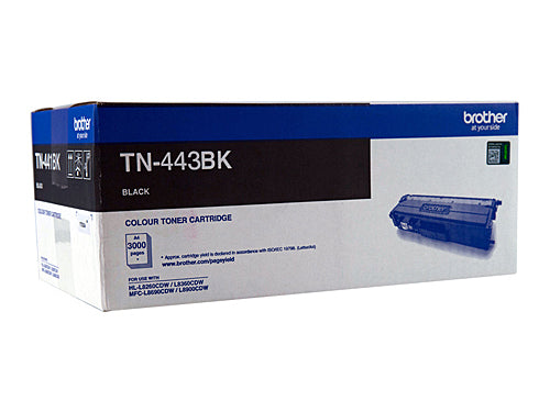 Brother TN-443BK OEM Laser Toner Cartridge Black_1046788_BN443B