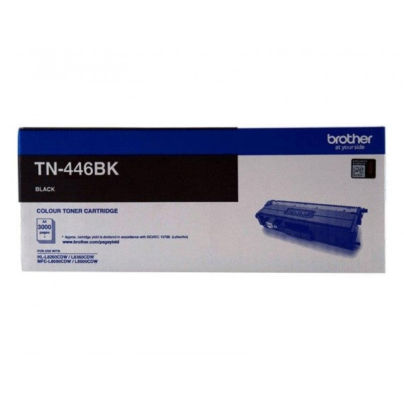 Brother TN-446BK OEM Laser Toner Cartridge Super High Yield 6500P Black_1044276_BN446B