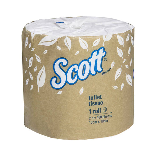 Scott&reg; Toilet Paper Roll 2 Ply 400 Sheets 48 Pk 90610048 5741