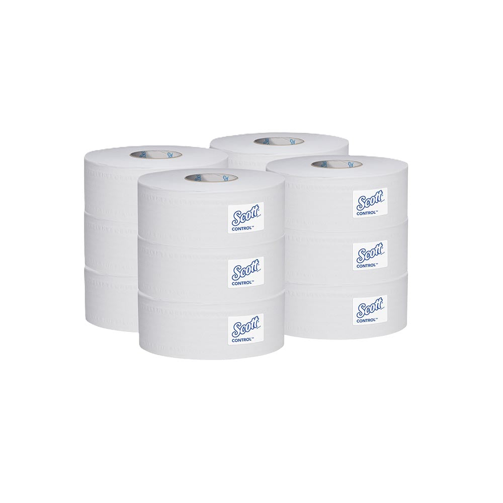 Jumbo Roll Toilet Paper 2 Ply 12 x 300m Roll_40070107_5750