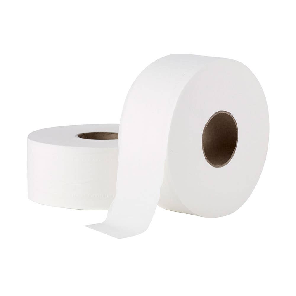 1100E Essentials Jumbo Toilet Tissue 2 Ply 300m Roll 8 Pk 36003904 1100E