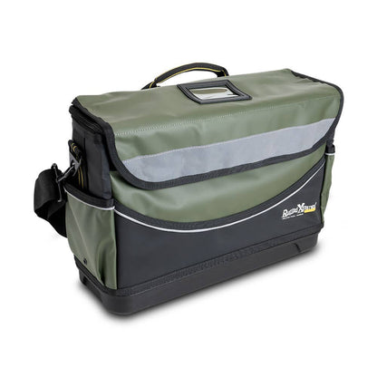 Deluxe PVC Tool Bag Green 21L 450 x 160 x 300mm 40034331 RX05I112PVCGR