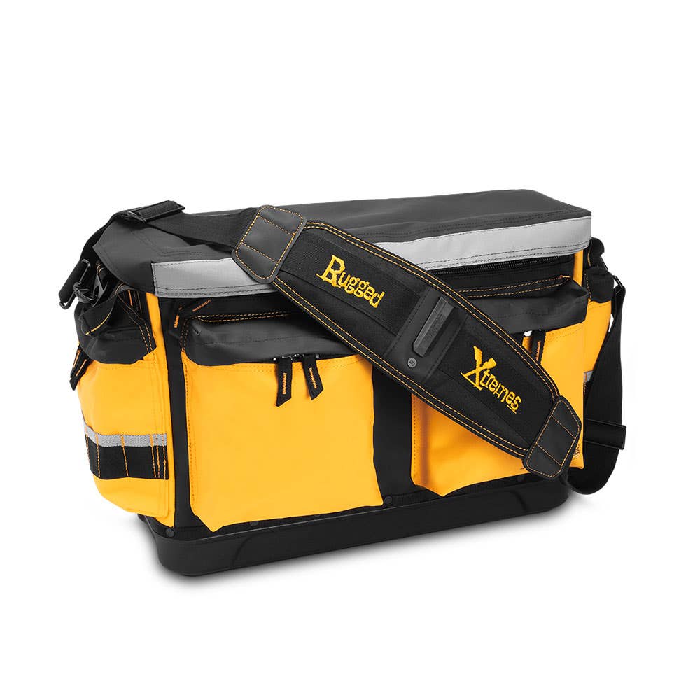 Professional PVC Tool Bag 35L Black/Yellow 40034329 RX05K5020YEBK