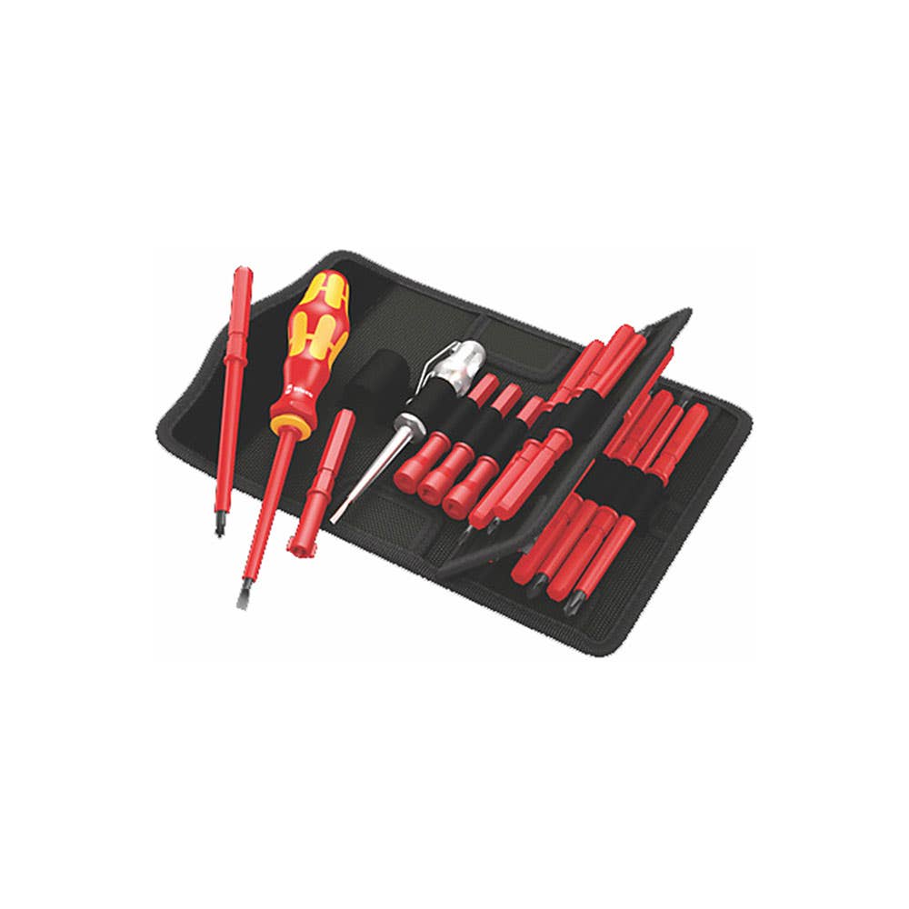 Kraftform Kompakt 18 Universal 1 Electricians Tool Kit 1,000V 18 Pieces 464731 WER003471