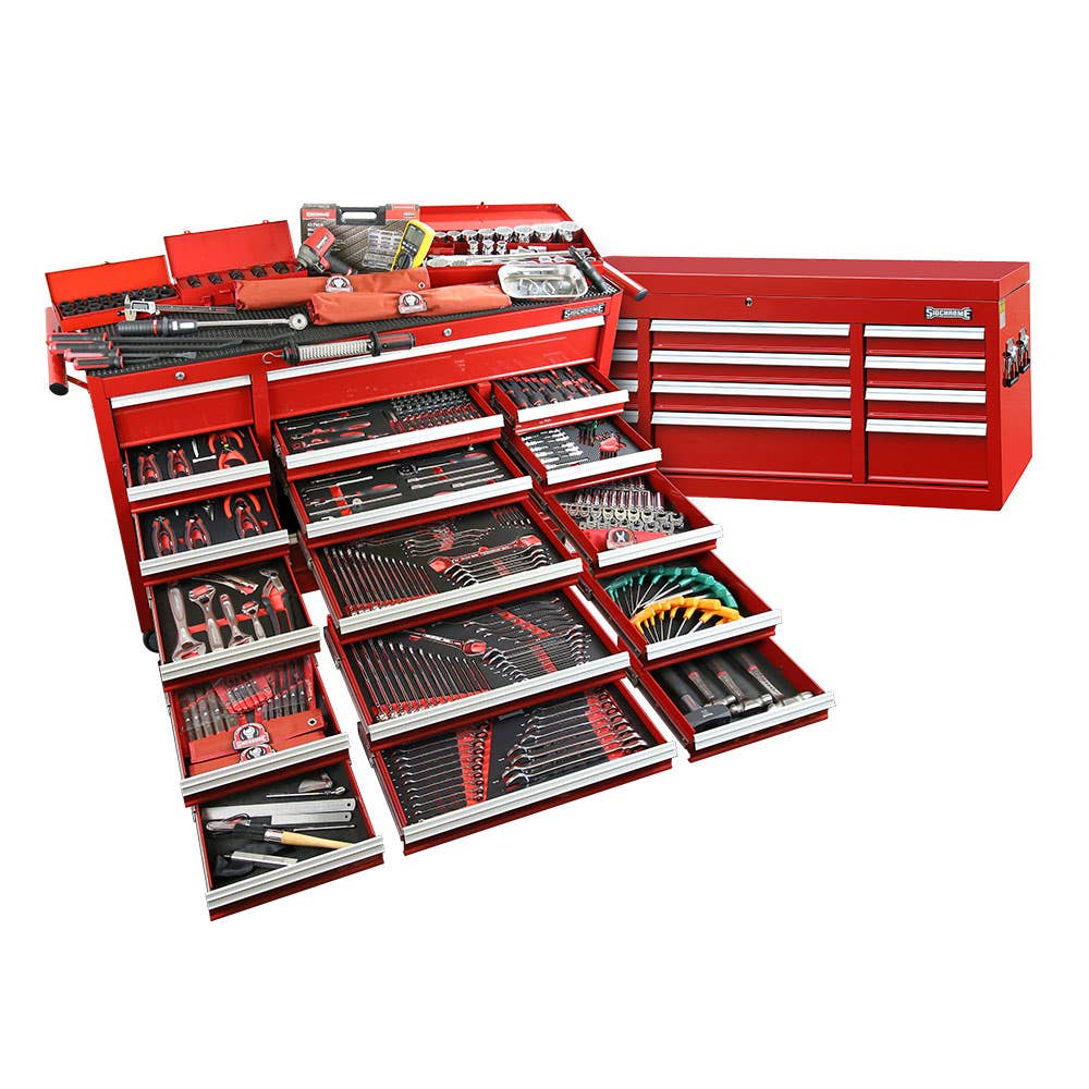 Tool Cabinet Kit Metric/Imperial 613 Piece 40014951 SCMT11100