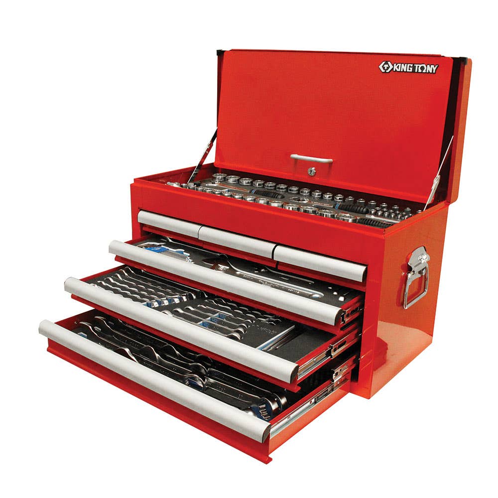 187 Piece 6 Drawer Tool Chest Kit Metric/Imperial 31750005 911K-004CRV