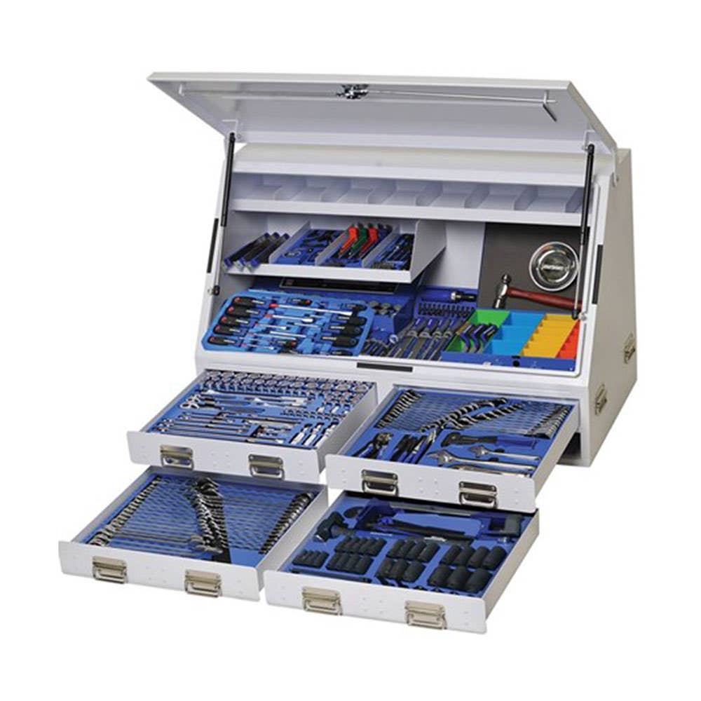 386 Piece Upright Truck Box Tool Kit White 40034559 K1257W