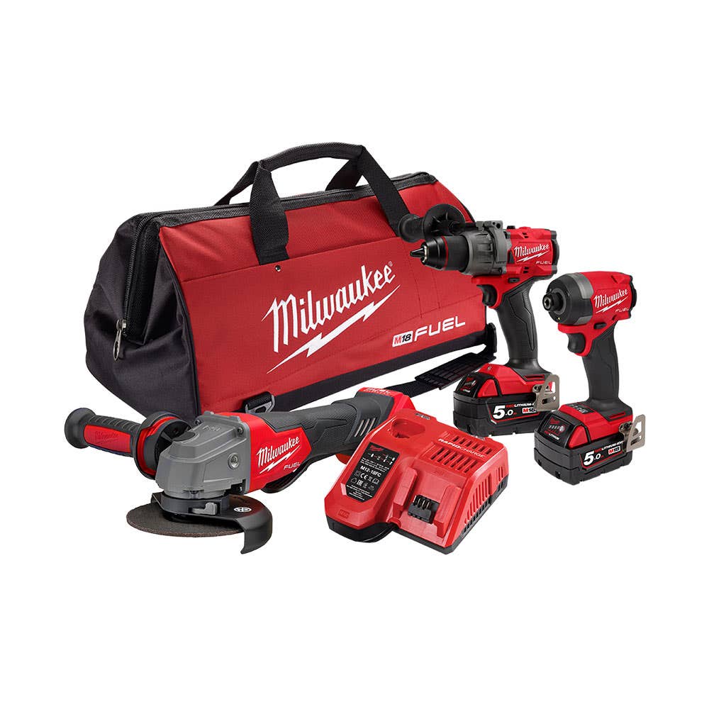 M18 FUEL&trade; 3 Piece Cordless Power Pack 40039557 M18FPP3A3502B