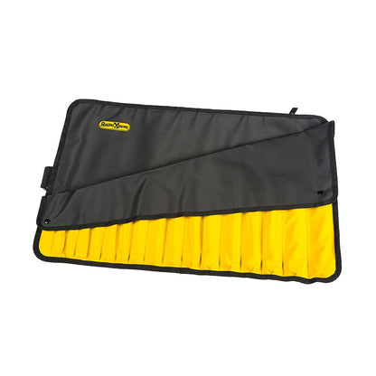 17 Pocket PVC Spanner Tool Roll Black Cover 780 x 420mm 414967 RX03B612BK