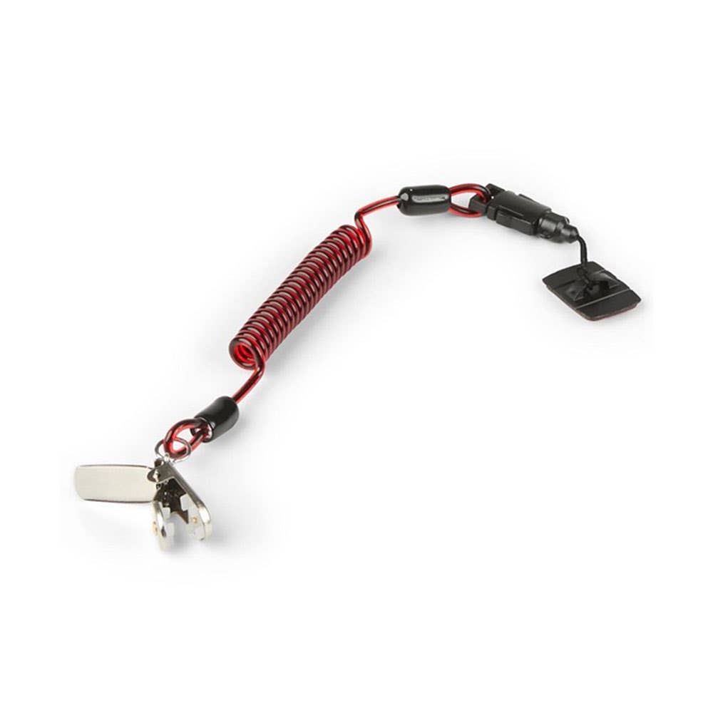 Coil E-Tether With Steel Clamp & E-Catch 0.5kg SWL 10 Pack 308928 H01064-10