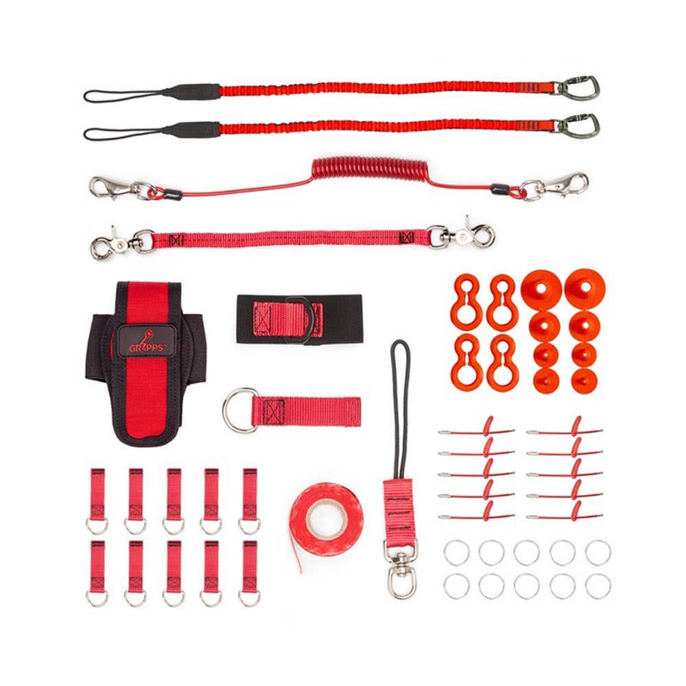 Mechanical Fitters Tool Tether Trade Kit 36 Tools 463872 H01414