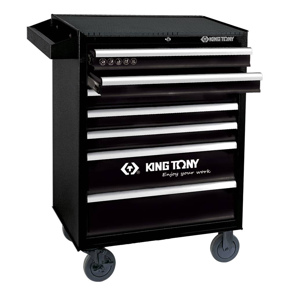 Tool Trolley 7 Drawer 670 x 812 x 460mm Black 61072595 87434-7U