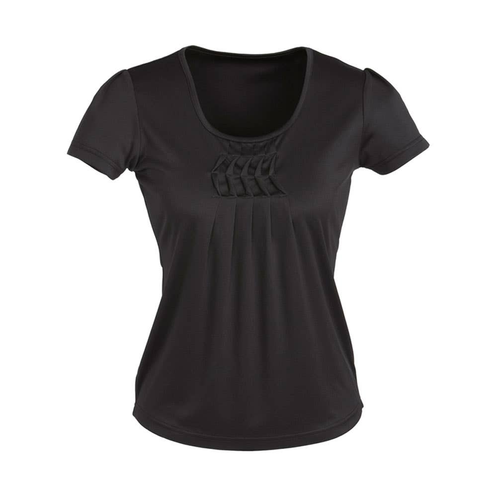 BLACK PLEAT KNIT SIZE 26 304281 K123LS-BLK-26