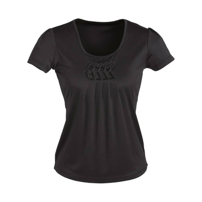 BLACK PLEAT KNIT SIZE 26 304281 K123LS-BLK-26