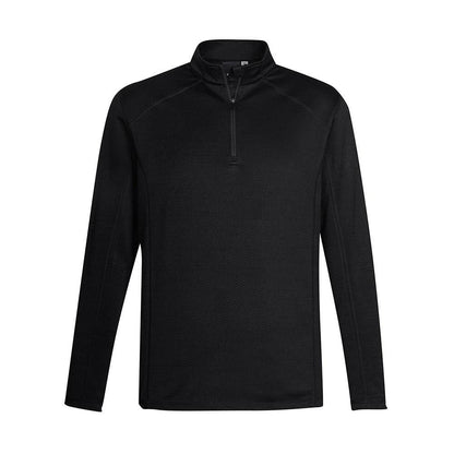 Mens Monterey Top Medium Black Fashion Biz SW931M Active Wear 489706 SW931M-BLK-M