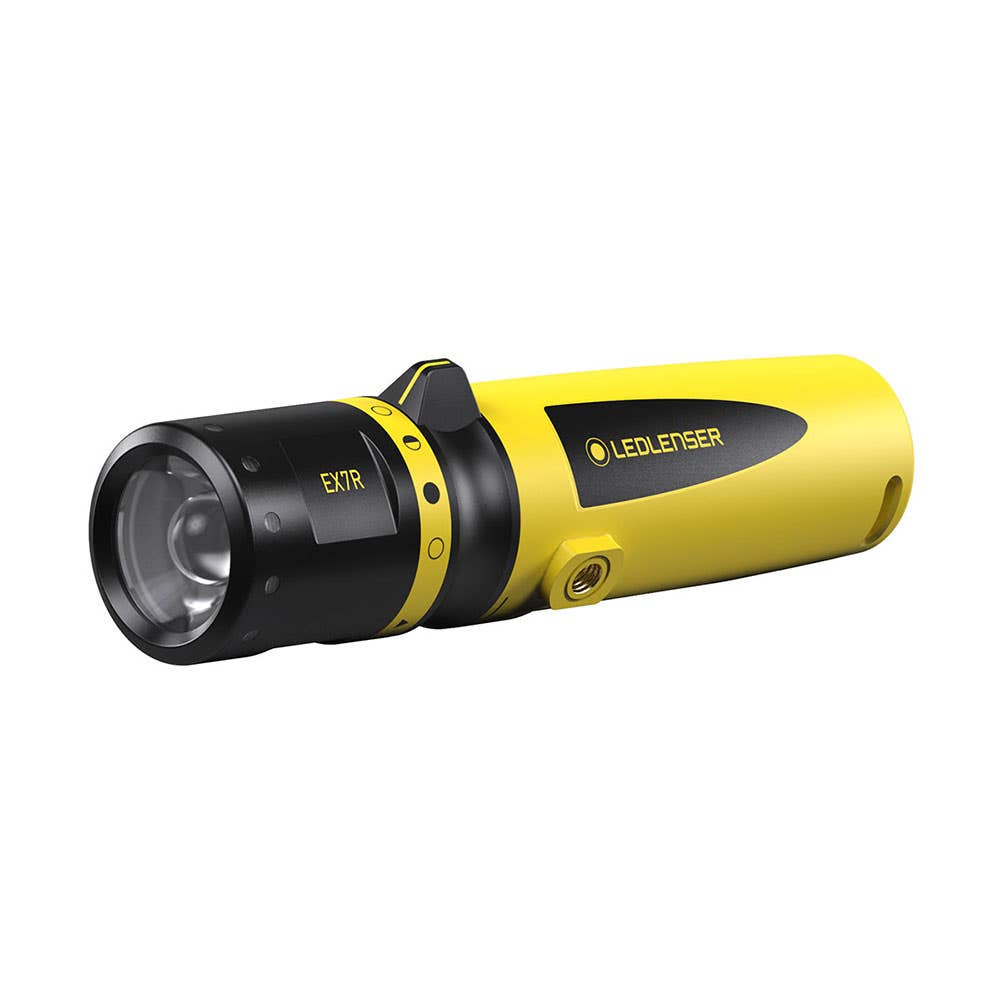 Torch Flashlight EX7R Rechargeble Zone 1/21 Yellow Ledlenser 40014289 ZL500837