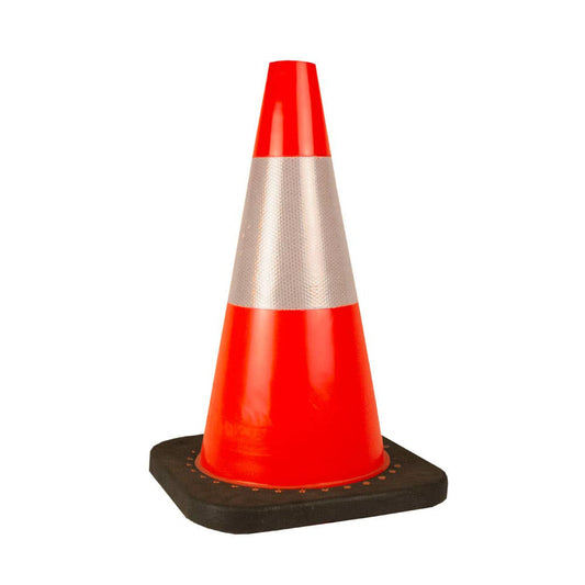 Hi-Vis Reflective Traffic Cone 450mm Orange 90160001 TCOREF450