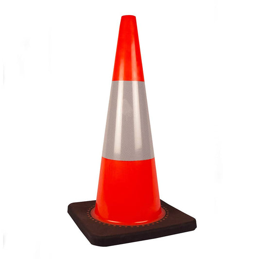 Hi-Vis Reflective Traffic Cone 700mm Orange 90160436 TCOREF700