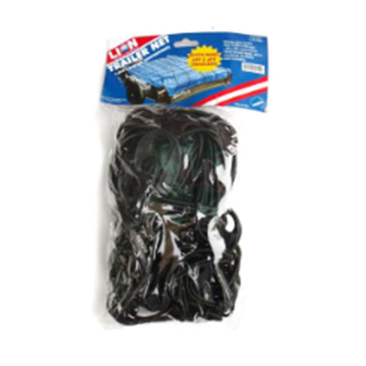 Trailer Cargo Net 18 Hook + Warning Label 900 x 1500mm 3245003 LA150B4