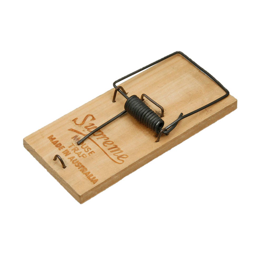Trap Mouse Wood Supreme 4231005 29601