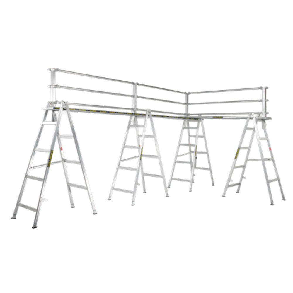 Aluminium Trestle With Adjustable Legs 1.8m 210kg Rated 79017830 TRE1.8