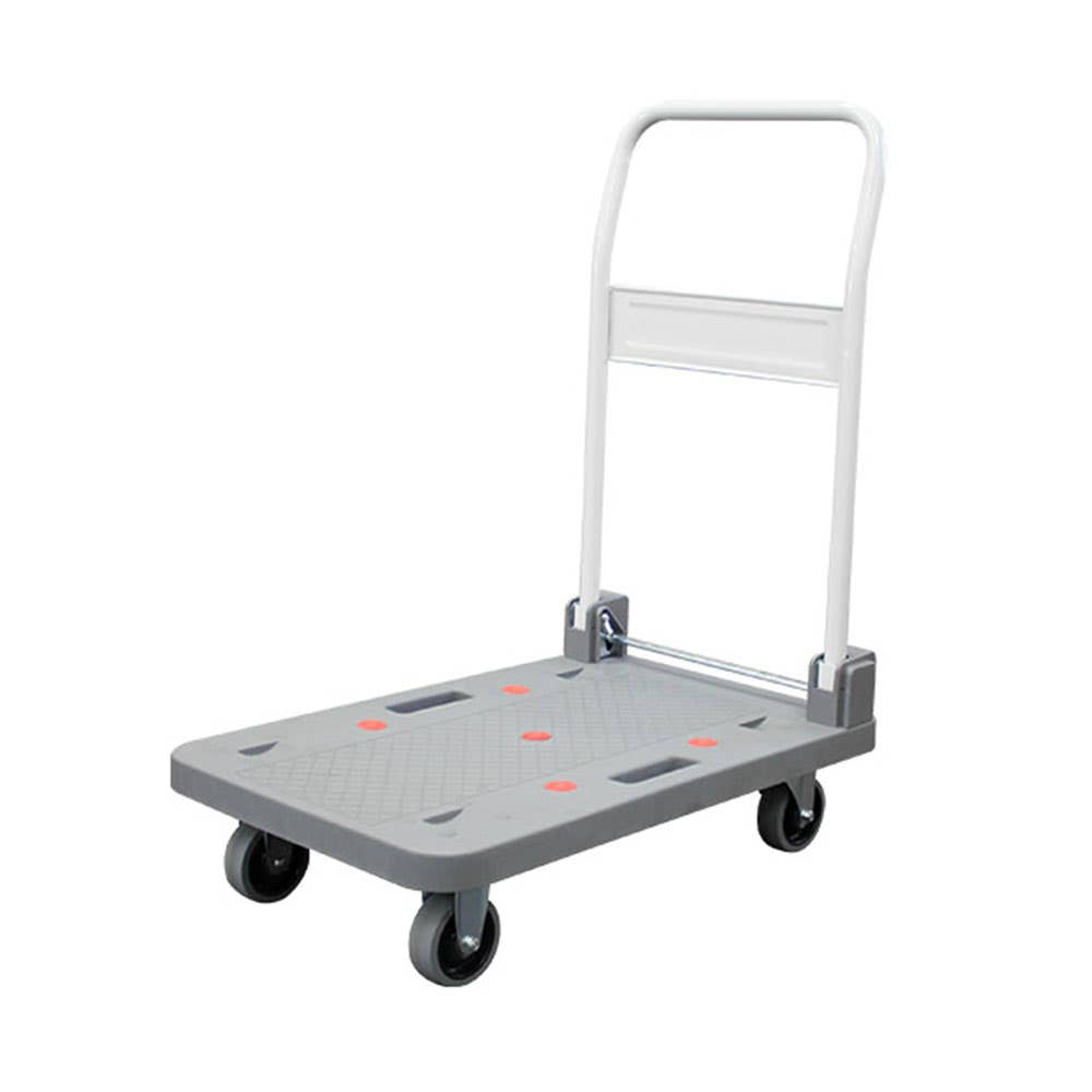 Folding Platform Trolley Grey 740 x 468mm 525385 PFR024