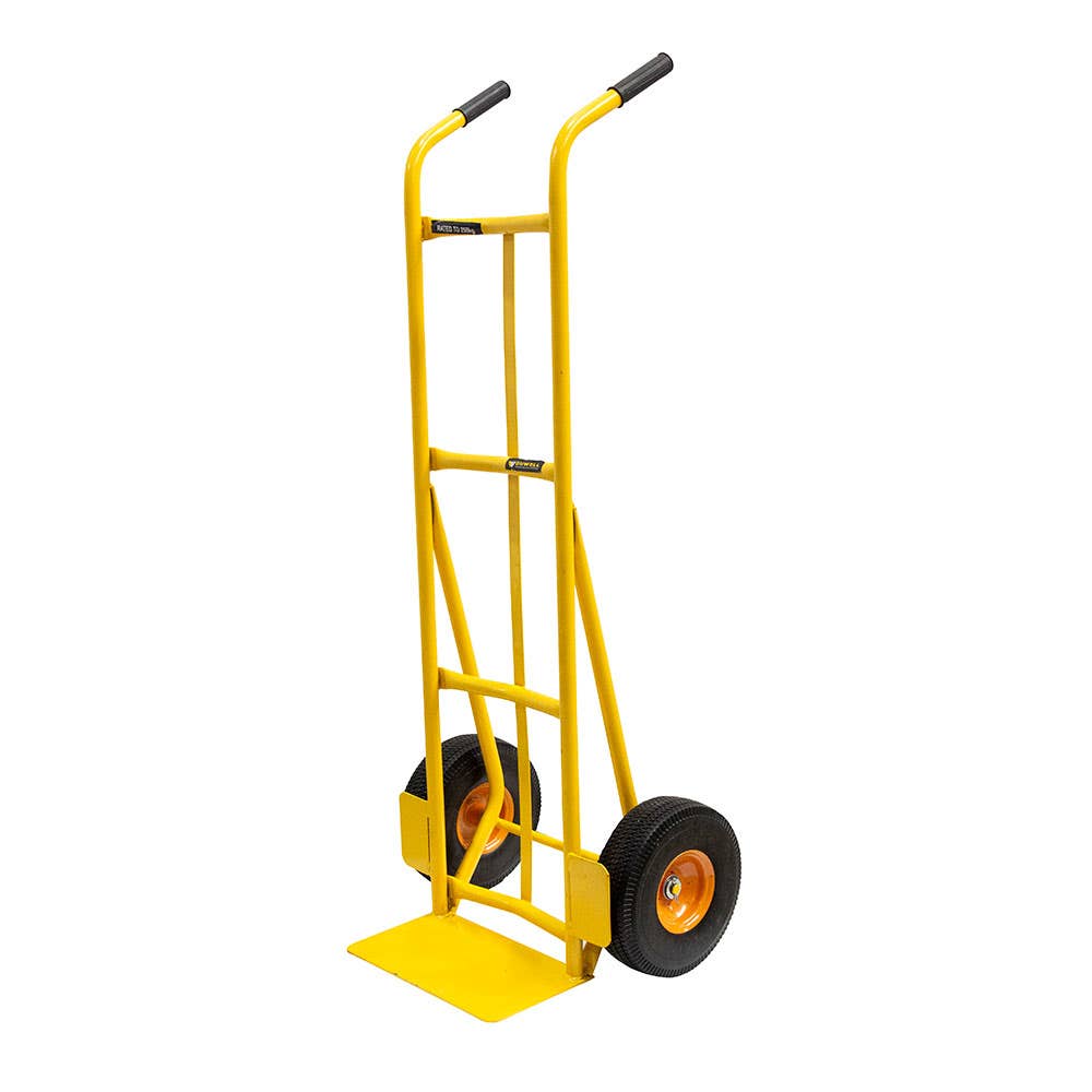 Hand Trolley Steel Rim Wheels 250kg Yellow_84050100_TH250PUY_NLA