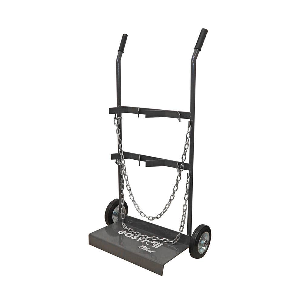 Gas Cylinder Trolley Suits 2 x D/E Gas Bottles 150kg 456691 TDCT200