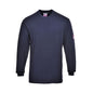 T-Shirt Knit Anti-Static FR Long Sleeve T-Shirt FR11  2XL Navy FR11 40073472 FR11