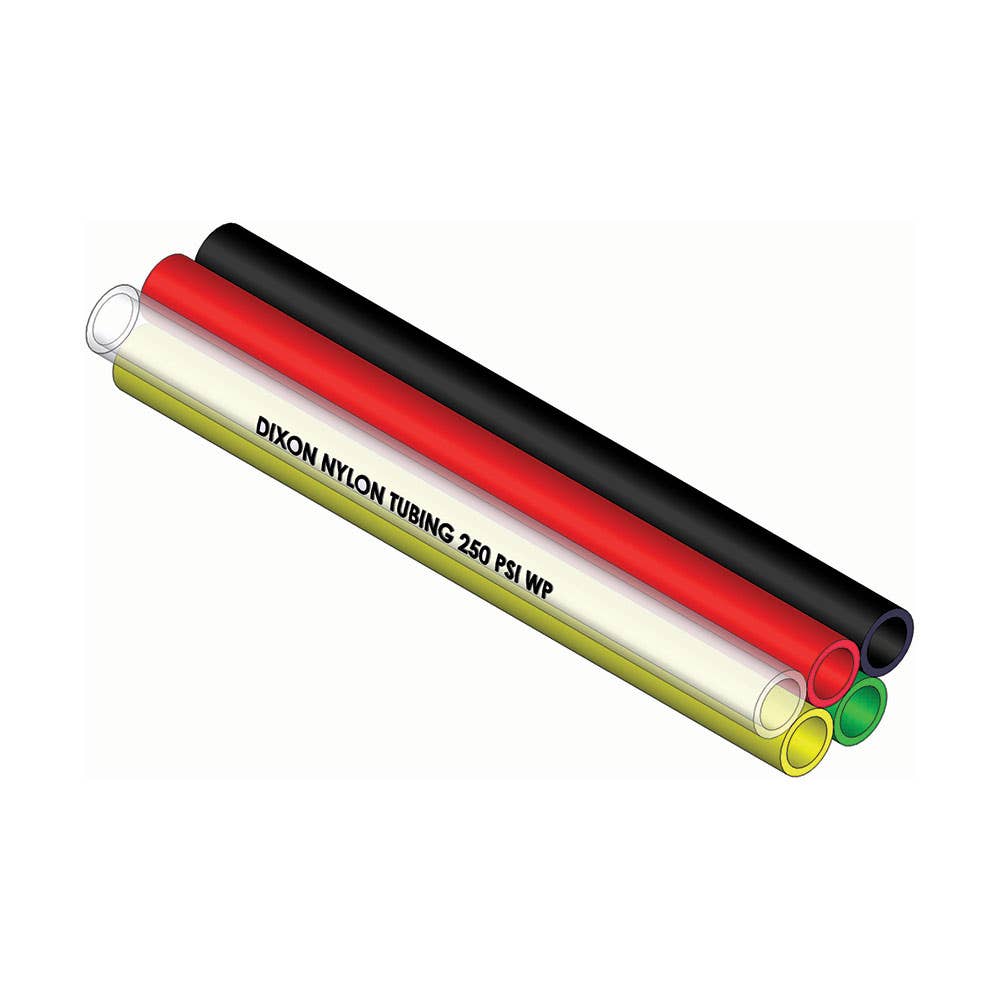 PVC Flexible Nylon 12 Tubing Black 4mm x 100m 462726 NYM004100