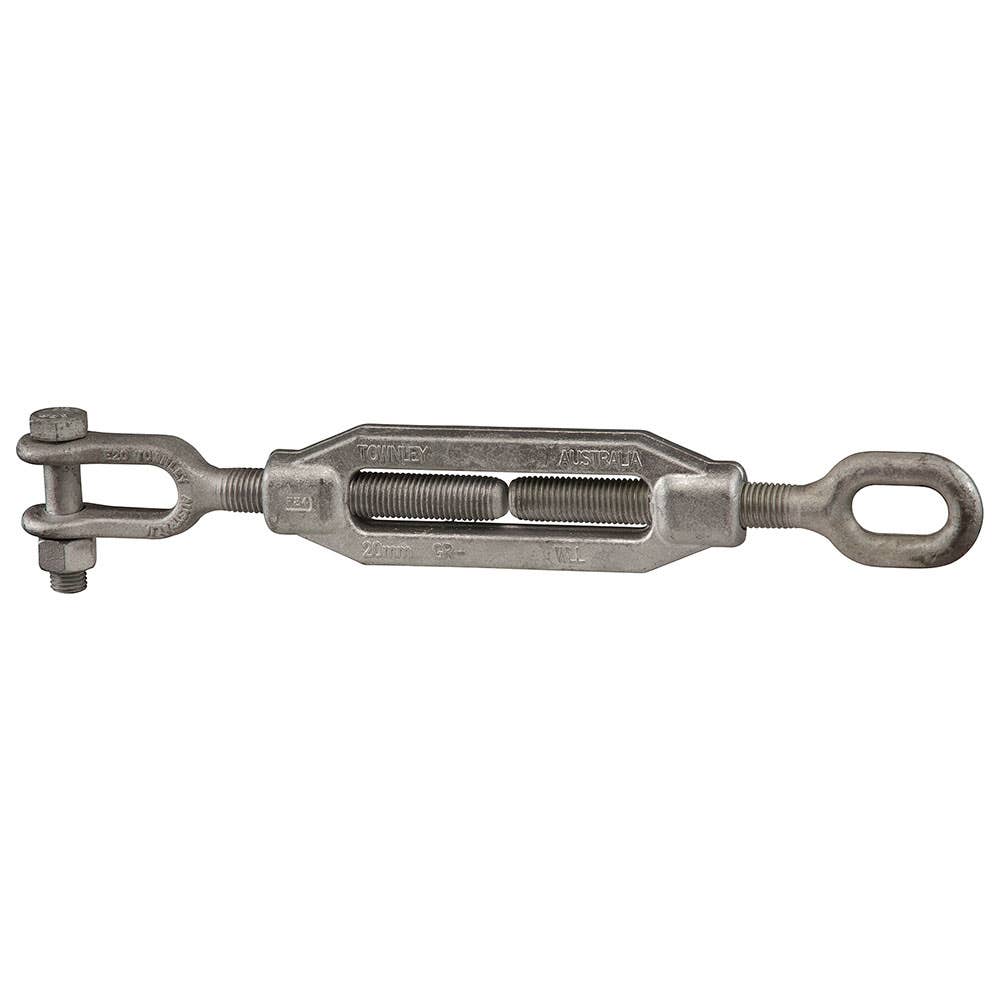 Clevis-Eye Galvanised Turnbuckle GR-L 0.3t 10mm 33600261 TBCEL10