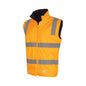 Vest Reversible Polyester Oxford Tape VIC Rail Orange Tru Workwear United Rentals URTV1915T4