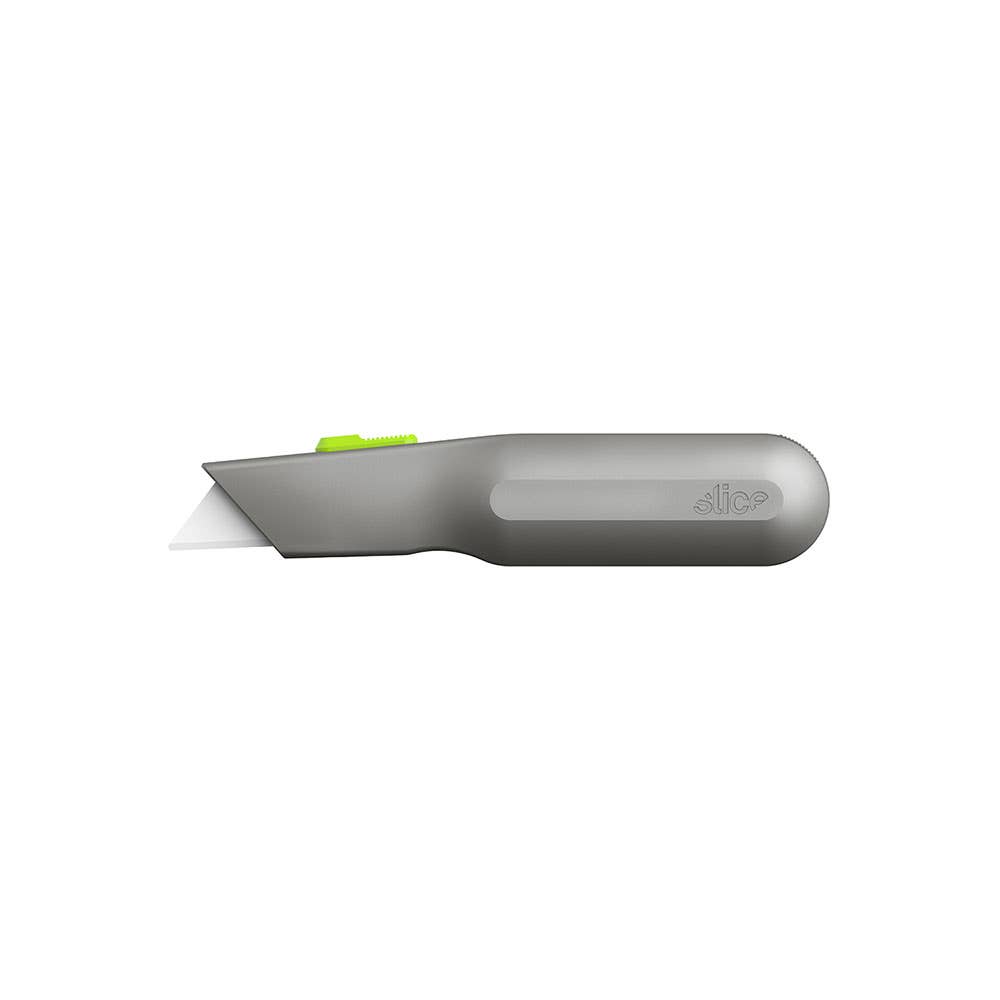 Knife Slice Ceramic Auto Retracable Metal Handle 486322 10491