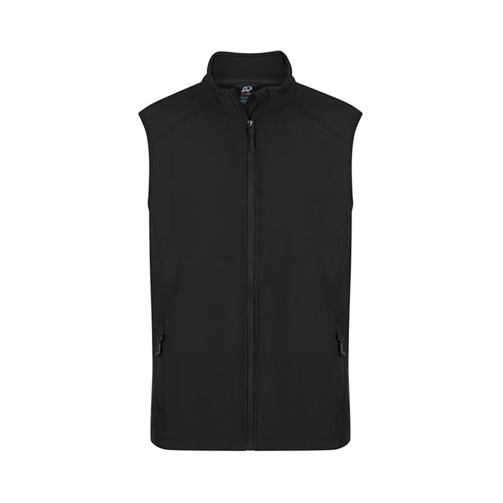 1529 Mens Black Selwyn Soft Shell Vest 1529