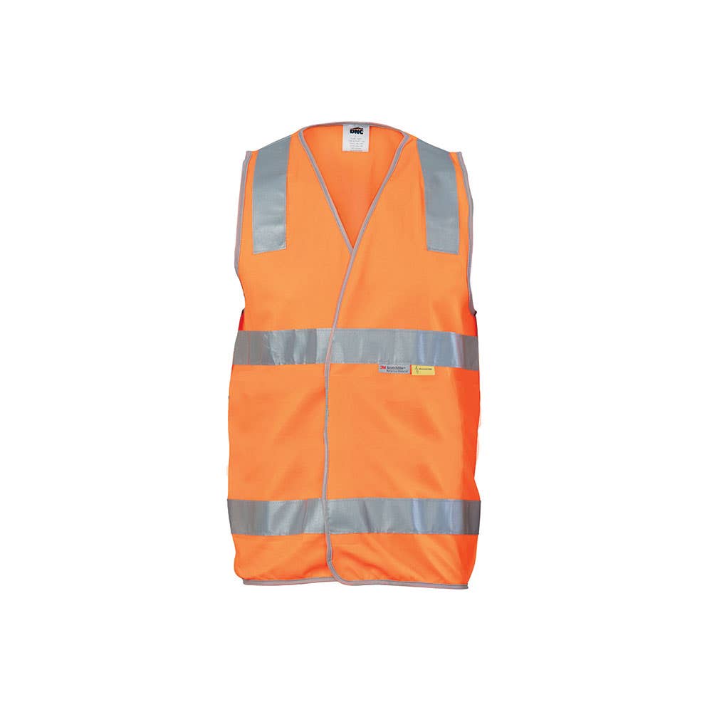 3803 Hi-Vis Day/Night Safety Vest Orange L 237444 3803-O-L