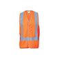 Day/Night Cross Back Safety Vest Orange S 519241 3805-O-S