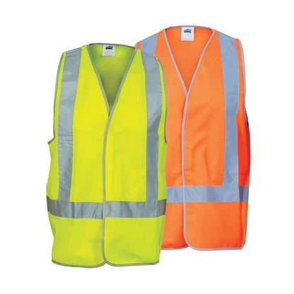 3805 Hi-Vis Day/Night X Back Taped Safety Vest 120gsm 3805