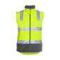 JBS Softshell Vest W/Tape-Lime/Charcoal-M 36014044 6D4LK-LIM/CHA-M