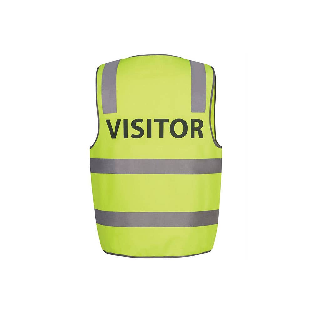 Hi Vis Vest With Tape - Visitor - 3XL 36014075 6DNS7-LIME-3XL