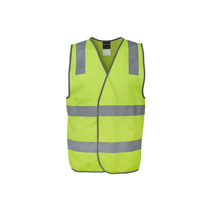 Vest Safety Poly Day/Night Reflective Tape 2 Hoop Lime  Large 435623 6DNSV-LIME-L
