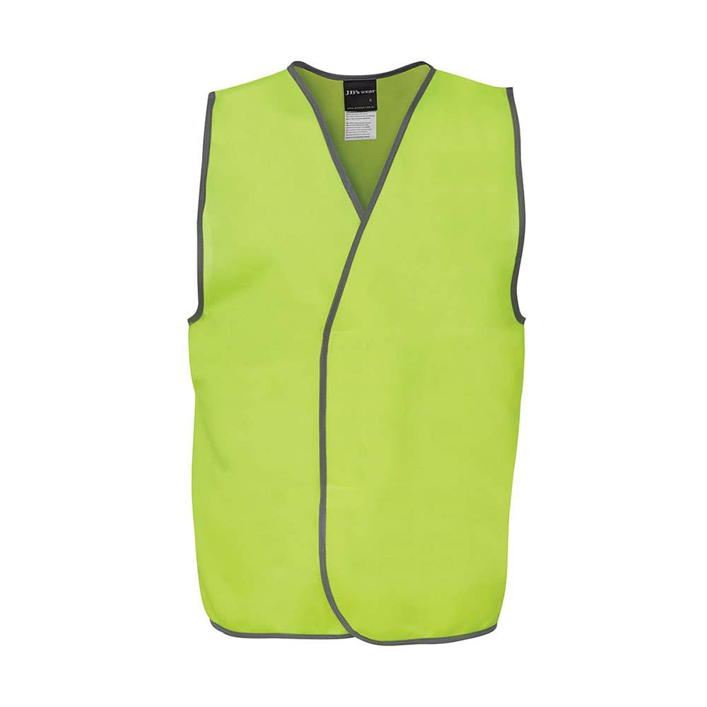 6HVSV Hi-Vis Safety Vest Lime 5XL 453968 6HVSV-YEL-5XL