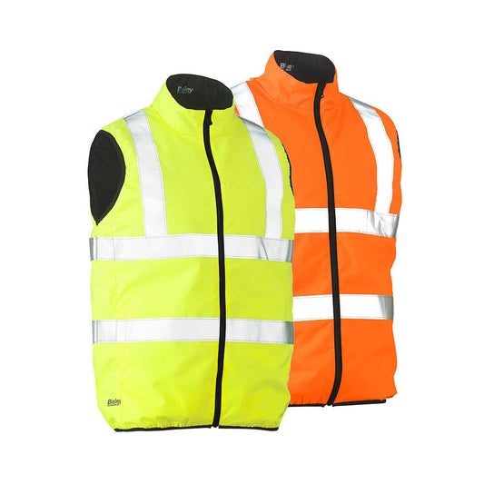 ASMBV0330HT Hi-Vis Reversible Taped Puffer Vest ASMBV0330HT