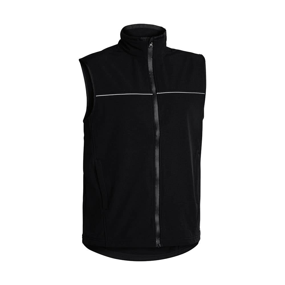 Bisley Mens Soft Shell Vest Black Large_401751_BV0360_BBLKL