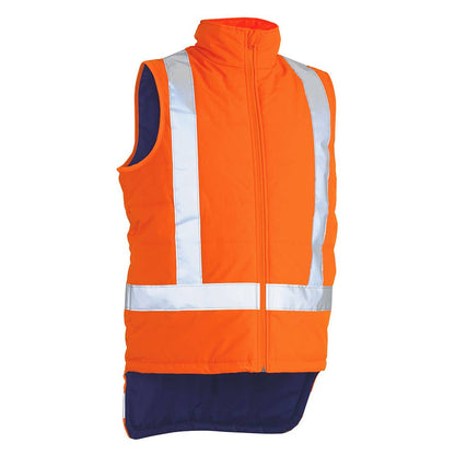 BV0379XT Hi-Vis Ripstop TPU Puffer Vest 115gsm Orange 2XL_36002587_BV0379XT_BVEO2XL